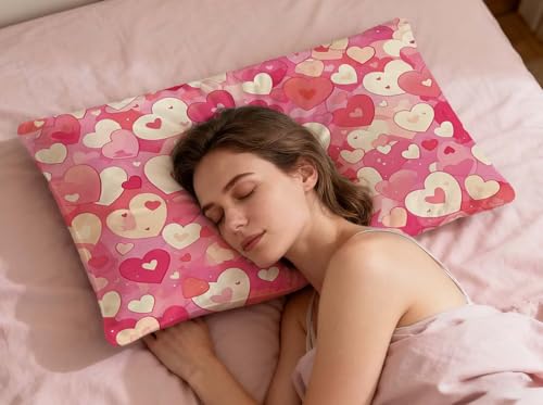Funda cojin para sofá cama rectangular 40x60cm rosa de terciopelo O-216B 7