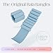 Bala Bangles Wrist & Ankle Weights - 1 lb Set Adjustable Weighted Bands for Women & Men - Silicone Arm & Leg Weights for Pilates, Yoga, Walking, Barre, Home Workout & Strength Training - Sea