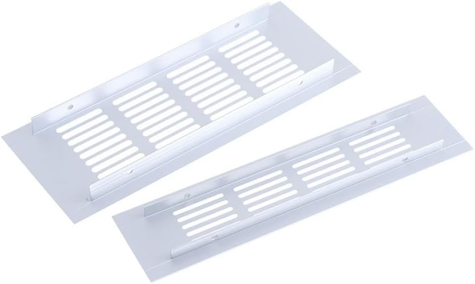 Grille de ventilation réglable aluminium 80x250mm finition haut de gamme - 5