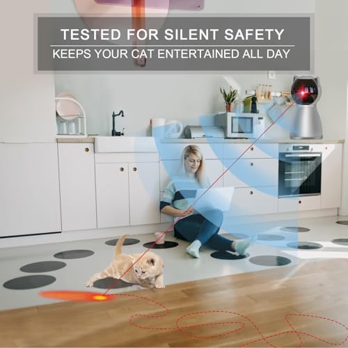 YVE LIFE M05 Motion-Activated Automatic Laser Cat Toy — view 6