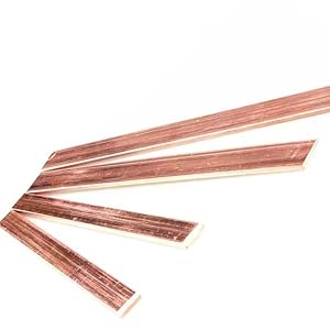 OJIJO Kupfer Flachstange 1 Stück Bronzefarben