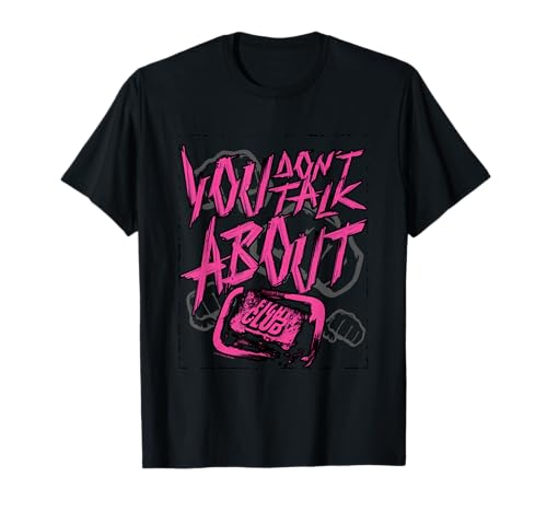 Fight Club You Don't Talk About Fight Rules Big Chest Logo T-Shirt