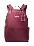 Michael Kors Sable Large Backpack, Gold-Tone Hardware/Mulberry