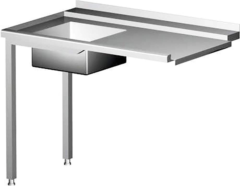 HENDILoading table with sink for dishwasher, 1200x700x(H)880 mm
