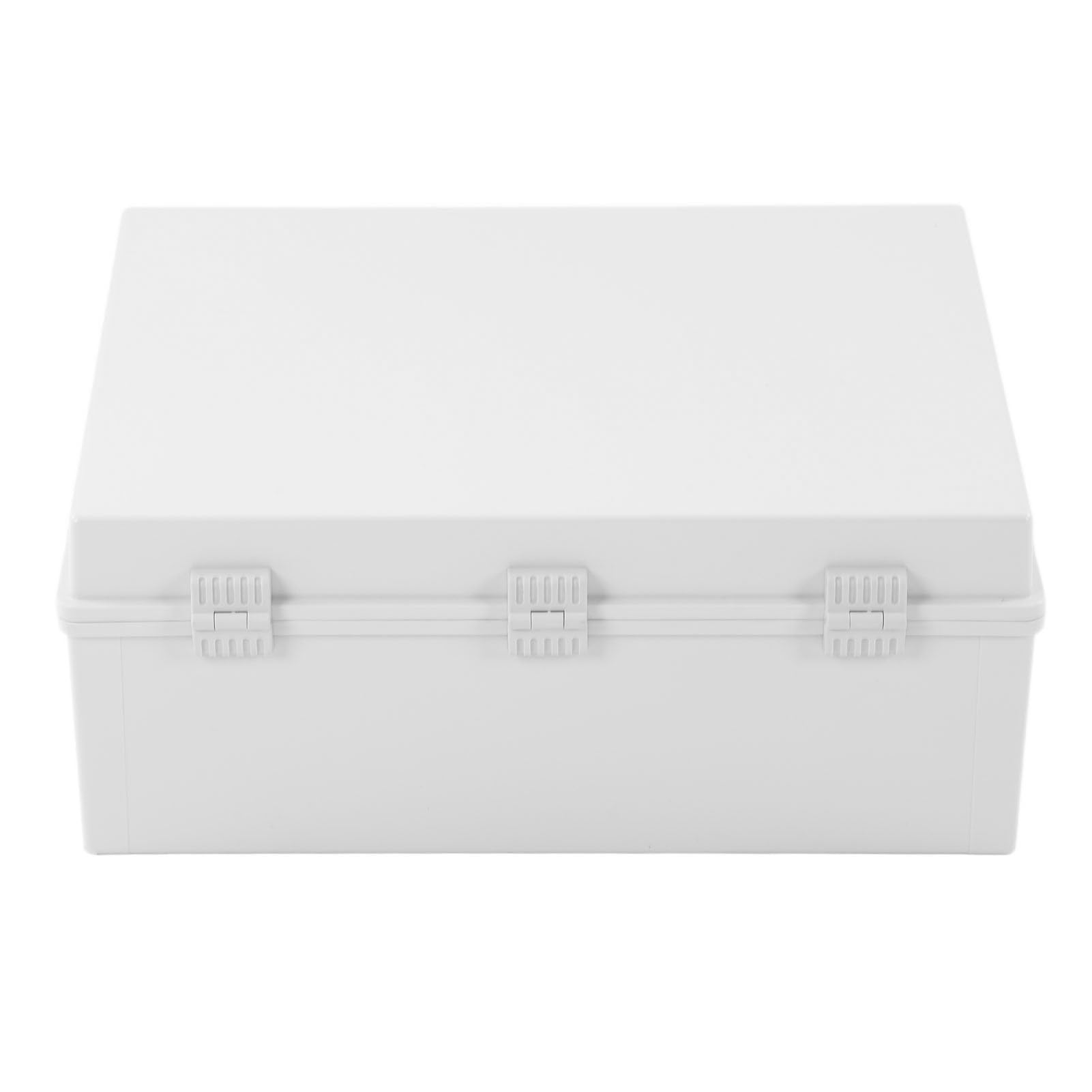 YWBL-WH Copertura Grigia Collegamento Elettrico Box Box Design di Bloccaggio Resistente IP66 Materiale ABS di Grado Industriale per Uso Esterno (500 X 400 X 200 mm / 19,69 X 15,75 X 7,87 pollici)