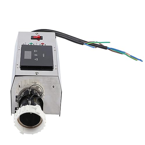 Aquecedor De Piscina De Banho, Termostato De Piscina, Aço Inoxidável 2KW Aquecedor De Piscina Contro