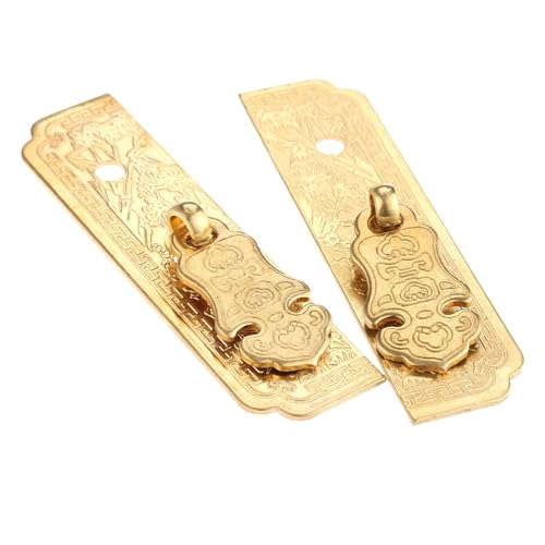 Manijas de latón elegante para armarios y gabinetes de cocina (Tipo C) 6