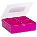 Produktbild Wham 4 Section Organiser Box Fuscia