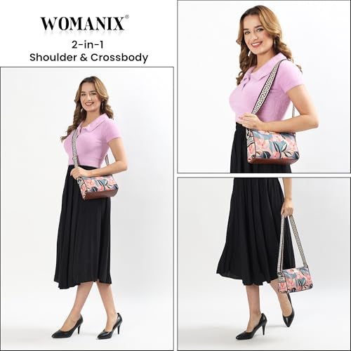 Image of Womanix Crossbody Sling Bag for daily use, shoulder sling Bag with Ajustable Strap, Small Trendy Sling Crossbody Bag, party sling, casual, travell