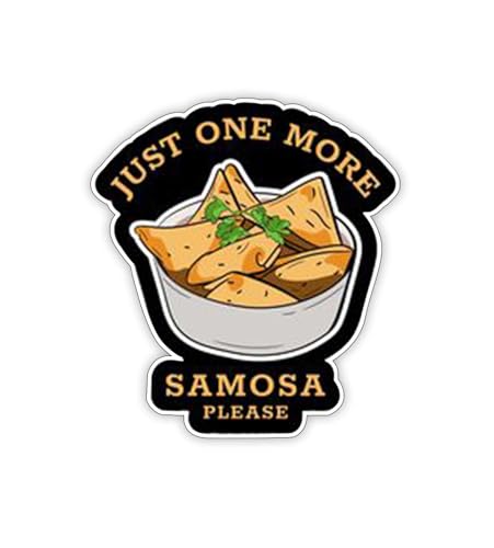 Image of Gift Me Bazar Fast Food Fridge Magnets for Refrigerator Stylish Decor | Home, Kitchen and Office Decoration | Best Souvenir Gift (Just one More samosa Please)
