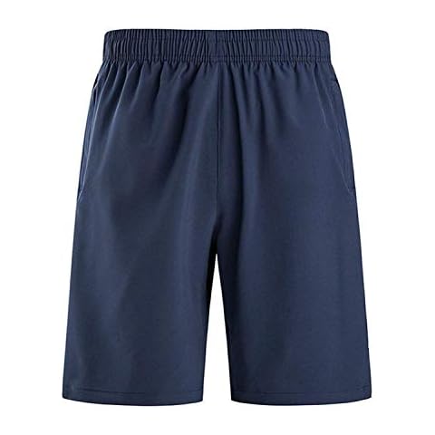 VIIOO Men's Running Workout Training Shorts Quick Dry Lightweight Athletic Shorts with Zipper Pockets(Blue08,S) Cover