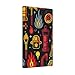 No Device Blank Wall Plate, Safe Blank Device Outlet Cover, Firemen Fire Fighting Equipment Tools Pattern Single Toggle Decorative Wallplate Standard Size, 1-Gang 4.68