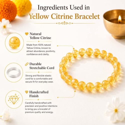 Image of Beaded Bracelet for Men & Women | Stretchable Handmade Prayer Meditation Yoga Wrist Bracelet | Stylish Everyday Wear | Free Size