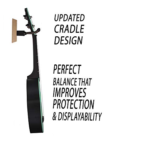 image for String Swing Wall Mount Ukulele Hanger Hardwood Ukele or Mandolin Wall