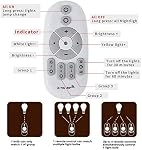 Smart Led Light-Bulb Dimmable with Remote-Control E26 9W Light Bulbs Adjustable Color Temperature (Warm/Cool) and Brightness, 2 Pack (2 Bulbs + 1 Remote)