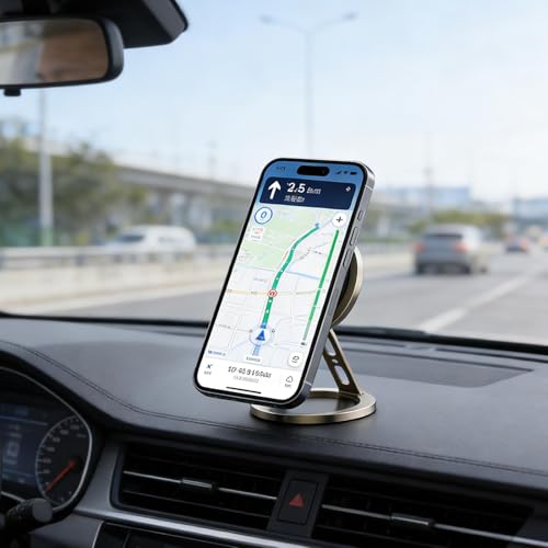 Soporte magnético para teléfono móvil con montaje ajustable 3