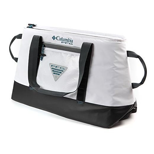 Columbia PFG Perfect Cast Thermal Tote, White