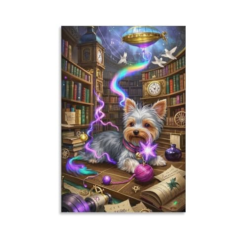 Tableau Yorkshire Terrier pour sublimer la décoration de votre maison