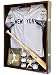 Extra Deep Jacket, Uniform, Jersey Shadow Box Display Case Cabinet w/ UV Protection, Walnut
