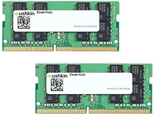 Mushkin Essentials – DDR4 Laptop DRAM – 64GB (2x32GB) SODIMM Memory Kit –