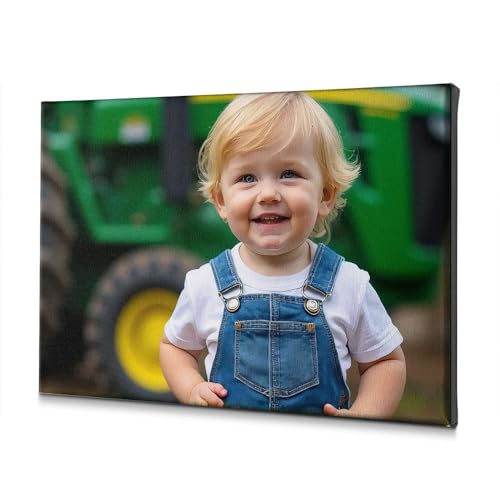 Tableau sur toile salon style rustique décoration murale enfant 40x60cm