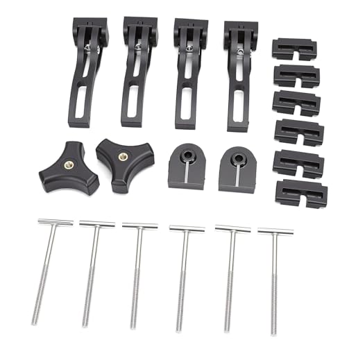 MOTOULAX Truck Tonneau Cover Replacement Accessories, Rear Front Clamp T