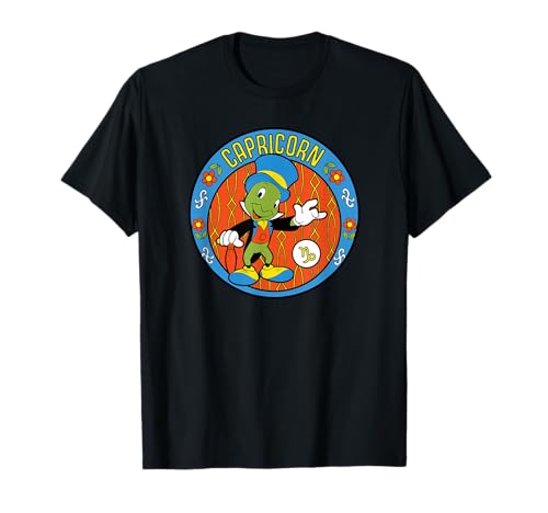 T-shirt Jiminy Cricket Disney zodiaque idéal pour vos sorties décontractées