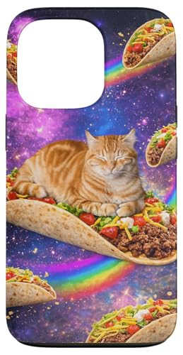 Cosmic Cat �^�R�X ���Q �X�y�[�X ���F �L �H�� ���[���A �X�}�z�P�[�X iPhone 13 Pro �p