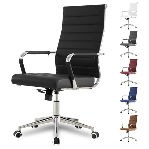 Okeysen Office Desk Chair, Ergonomic Leather Modern...
