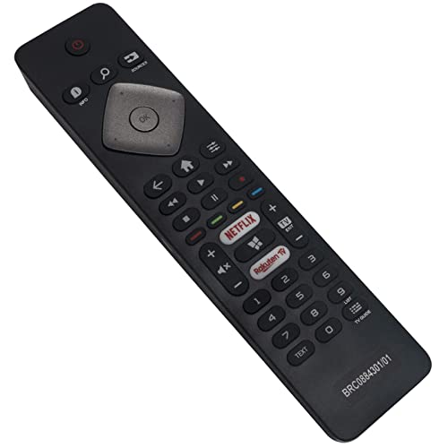 VINABTY Replacement Remote Control Applicable For Philips LED LCD TV,Compatible Models BRC0884301/01 43PUS6504/12 43PUS6504/62 43PUS6554/12 50PUS6554/12 65PUS6504/12 65PUS6554/12 70PUS6504/12 - Image 2