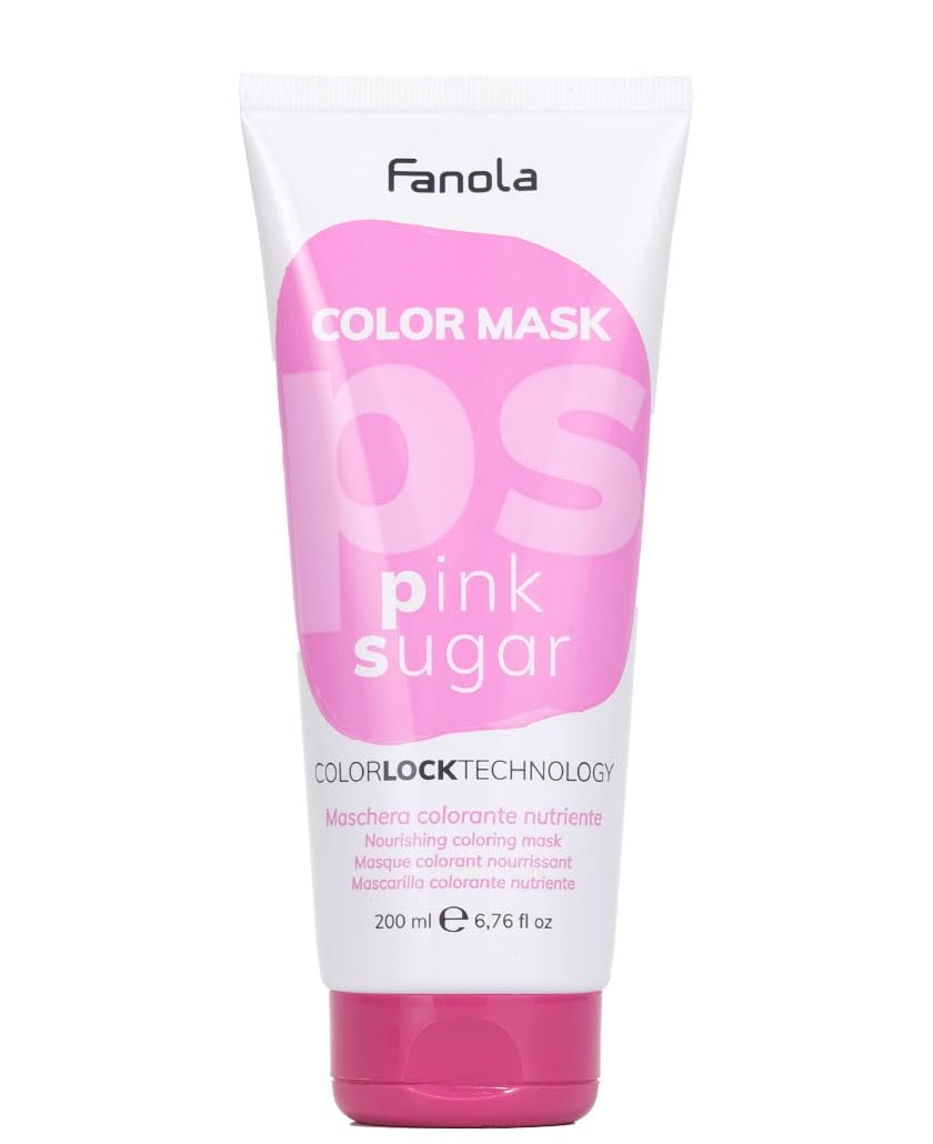 Fanola Nourishing Colour Mask, Nourishing and Conditioning Pigmented Hair Mask to Intensify Color and Temporarily Dye Hair