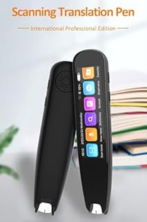 Language Translator Pen, AI Smart Translation with 3 in Screen, 134 Online Voice Translations, Real Time Portable Scan for Business, Learning, Travel