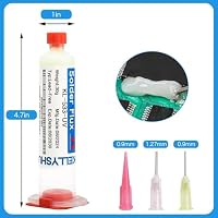 KELLYSHUN KL-533 Flussmittel Löten,30ML No-Clean Bleifreies Kolophonium Flussmittel (1 Stück),Geeignet für PCB LED BGA Präzisionslöten – Ansicht 5