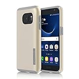 Samsung Galaxy S7 case, Incipio DualPro, Hard Shell Case with Impact-Absorbing Core Shock-Absorbing Impact-Resistant Dual-Layer Cover - Champagne/Light Gray