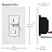 Lutron Skylark LED+ Dimmer Switch for Dimmable LED, Halogen and Incandescent Bulbs | 150W/Single-Pole or 3-Way | SCL-153P-WH | White
