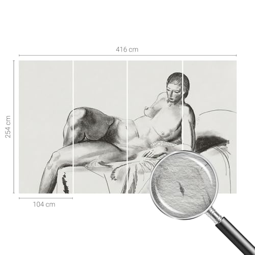 Papier peint intissé 416x254 cm avec colle incluse pose murale - 5
