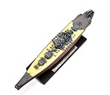 Die-Cast Metall Atlas Yamato 1:1250 Modellschiff Die-Cast Metall Kriegsschiff mit Ständer