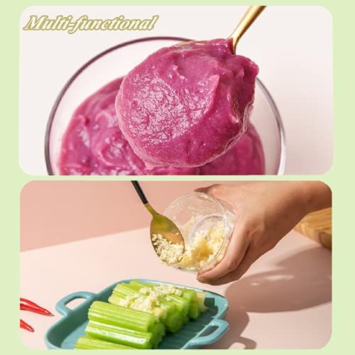 Electric Mini Garlic Chopper, Portable Cordless Mini Food Processor, USB Charging Mini Food Chopper with Brush,for Nuts Chili Onion Minced Meat and Spices(250ml+100ml) 6 41GEpMbAoaS. AC