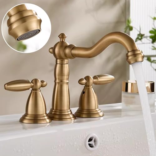 Mitigeur de lavabo à double levier mélangeur rotatif 360