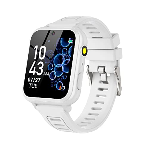 Kids Smart Watch Gift for Girls Age 4-12, Smart Watch for Kids with 26 Games HD Touch Screen Kids Watches Camera Video Music Pedometer Flashlight Educational Toys Birthday Gifts for Girls