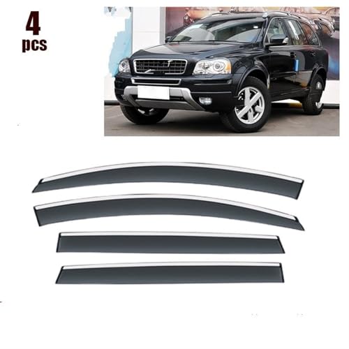 Déflecteurs de pluie externes pour Volvo XC90 2006-2014 - 3