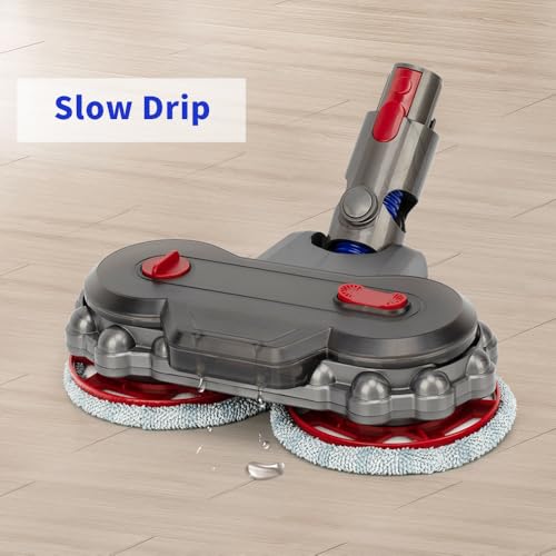 Image of Mop Head Replacement for Dyson v7 v8 v10 v11 v15, Hardwood Floor Mopping Cleaning for sv10 sv11 sv12 sv14 Vacuum Head Attachment with 6 Pads, Tank and Cup【2026】v10slim /v12 /sv18 NOT Compatible