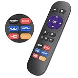 Gvirtue Replacement Remote Control for Roku 1, Roku 2, Roku 3, Roku4,(HD/LT/XS/XD), Roku Express-Do...