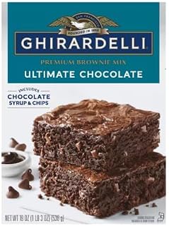 Ultimate Chocolate Premium Brownie Mix (Pack Of 1 Box) 19 oz