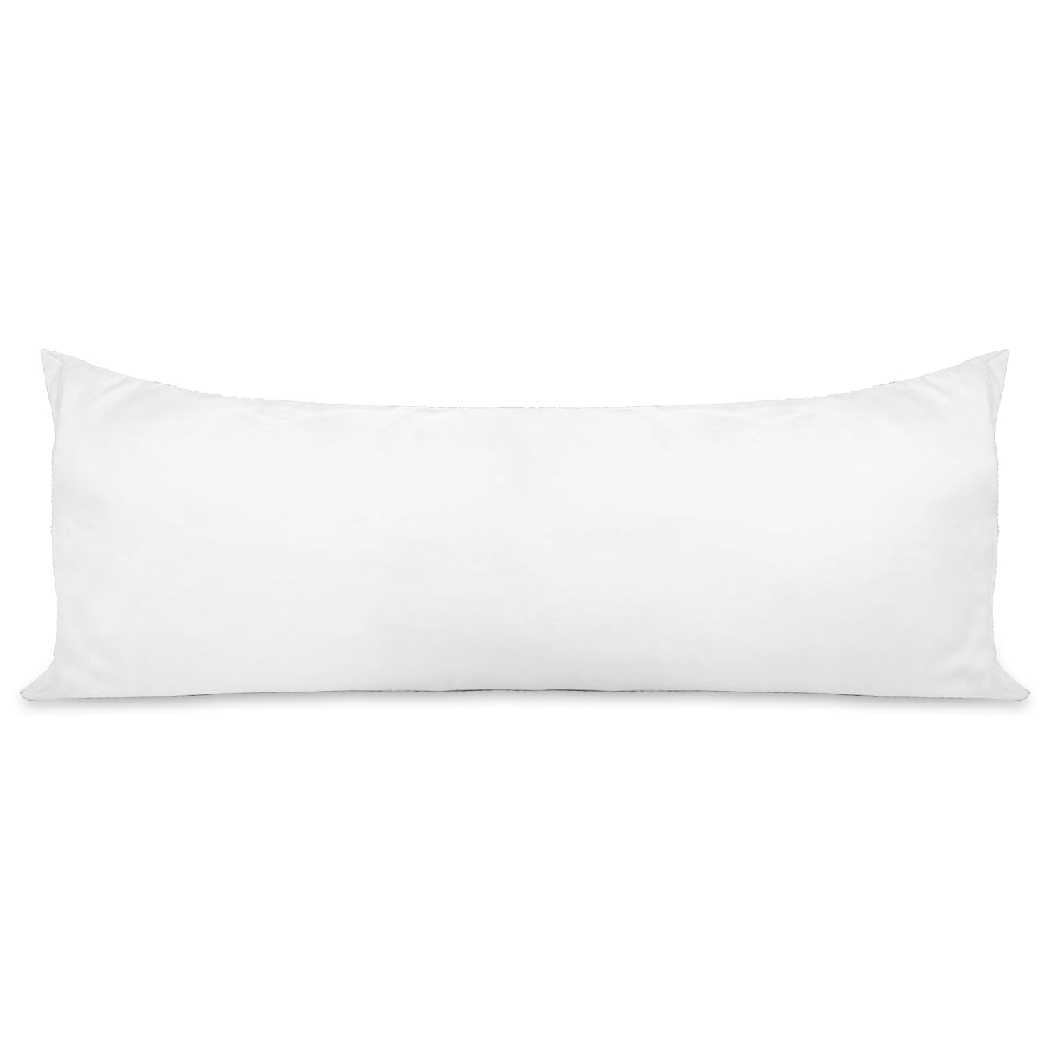 Ariyah Collections White Hollowfiber Filling Bolster Pillow 3Ft With Cover, Anti Allergy Orthopedic Body Pillow Side Sleeper Pregnancy Pillow, Back Support Long Pillow (3Ft - Pillow)