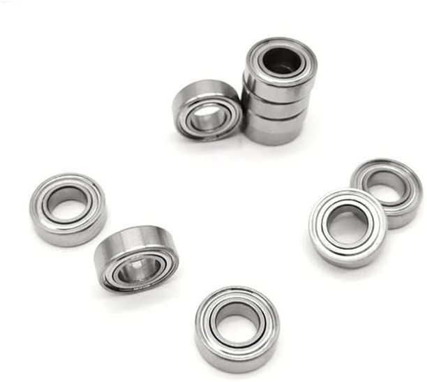 10Pcs SMR128ZZ CB Air Bearing ABEC-7 8x12x3.5mm Stainless Steel Hybrid Ceramic Bearing Dry Ocean Fishing Reels MR128
