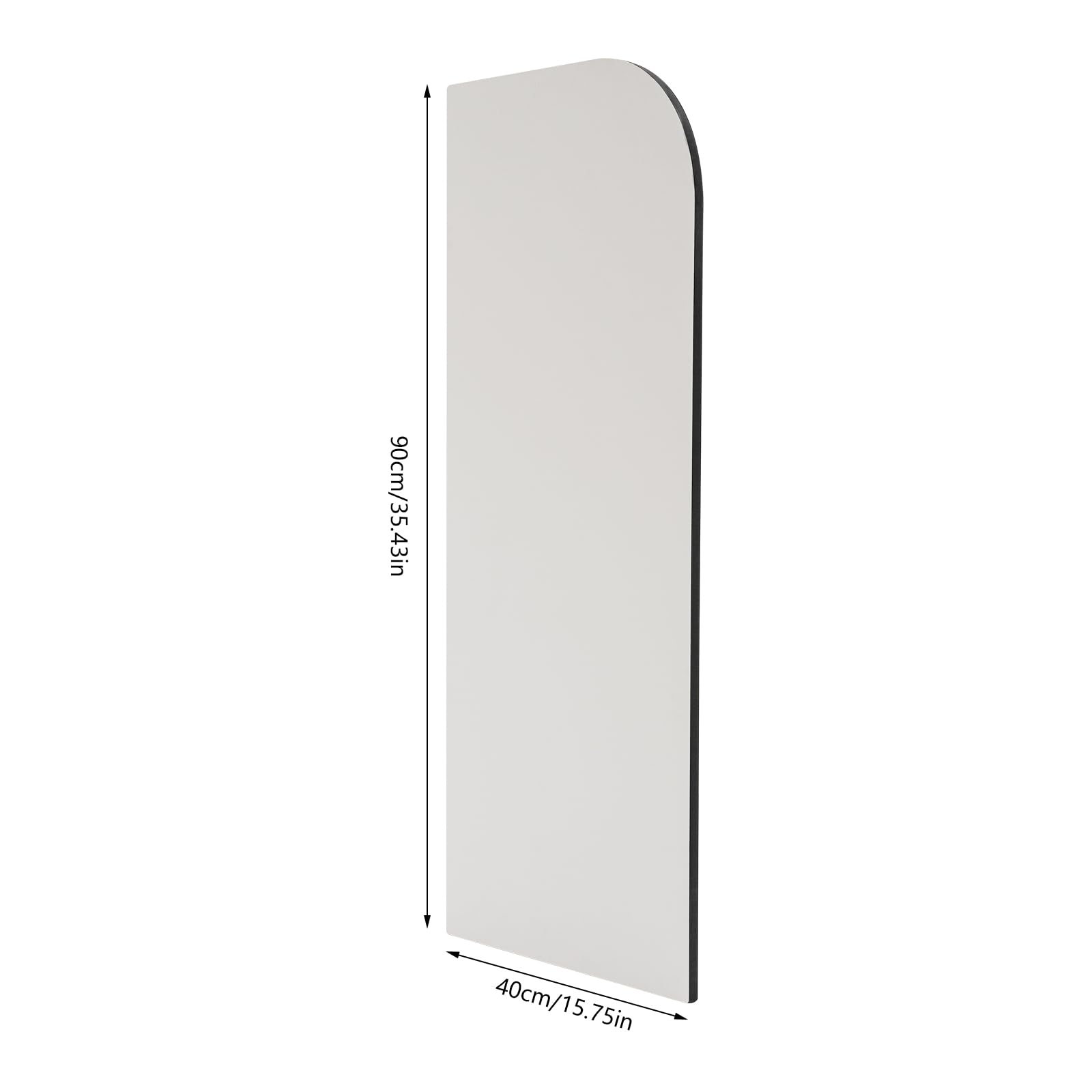 Urinario divisor de 40 x 90 cm, montaje en pared, para inodoro, protección visual, para hombre, color gris