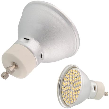 Gu10 80 SMD 9w 220v LED Spotlight Spot Home Light Lamp Warm White Bulb Energy_saving Aluminum_shell 800lm 6500k
