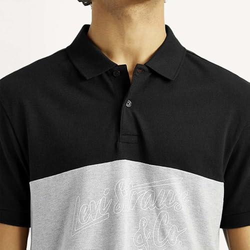 Image of Levi's Men's Pure Cotton Slim Fit Polo T-Shirt