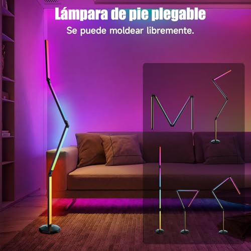 Lampara Dormitorio Smart RGB con Sincronizacion Musical 2